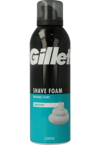 Gillette Scheerschuim sensitive (200 Milliliter)