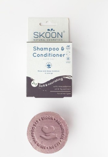 Skoon Solid shampoo & conditioner 2 in 1 (90 Gram)