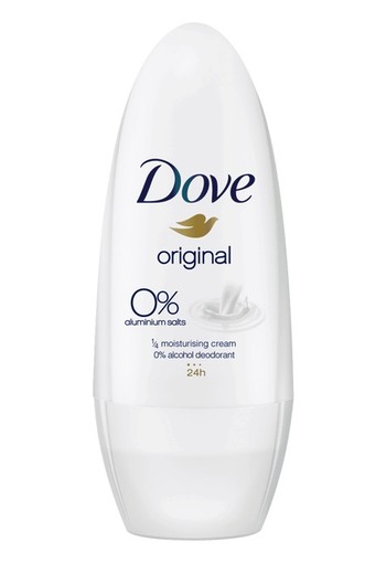 Dove Original 0% Aluminiumzouten Deodorant Roller 50 ml