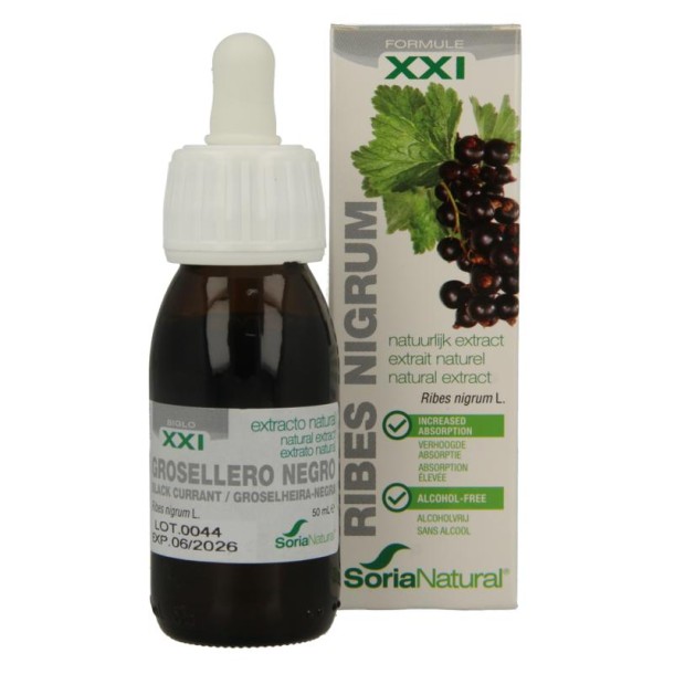 Soria Natural Ribes nigrum XXI extract (50 Milliliter)