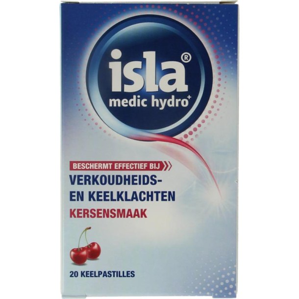 Isla Medic hydro+ kersen (20 Pastilles)