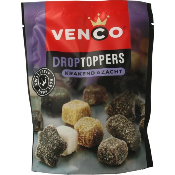 Venco Droptoppers krakend & zacht (205 Gram)