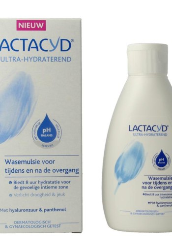 Lactacyd Wasemulsie ultra hydraterend overgang (200 Milliliter)