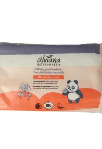 Alviana Baby vochtige doekjes (48 Stuks)