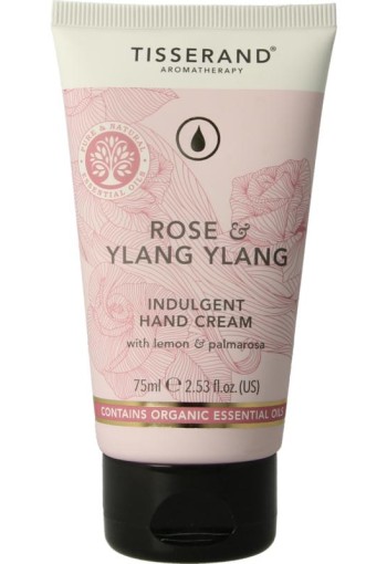 Tisserand Handcreme roos & ylang ylang (75 Milliliter)