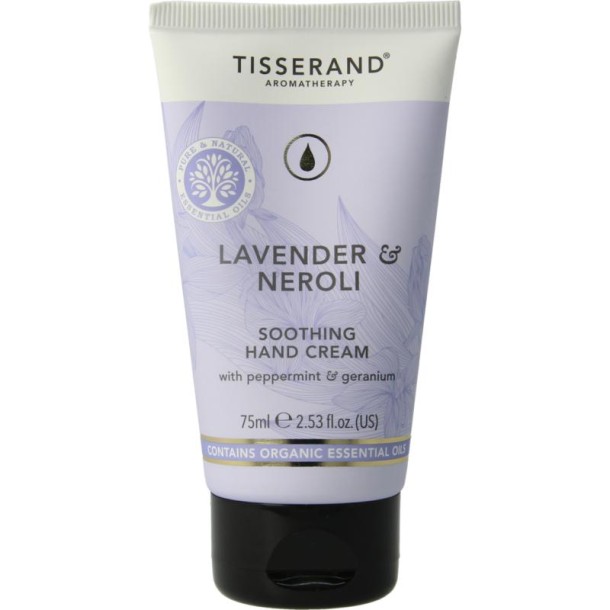 Tisserand Handcreme lavendel & neroli (75 Milliliter)