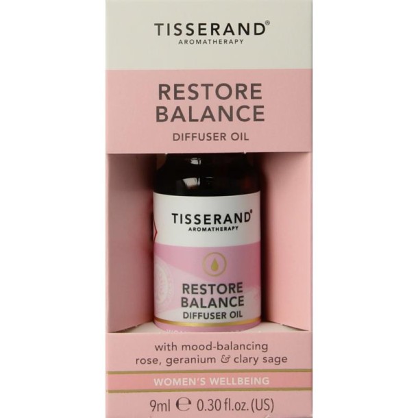 Tisserand Diffuser oil restore balance (9 Milliliter)