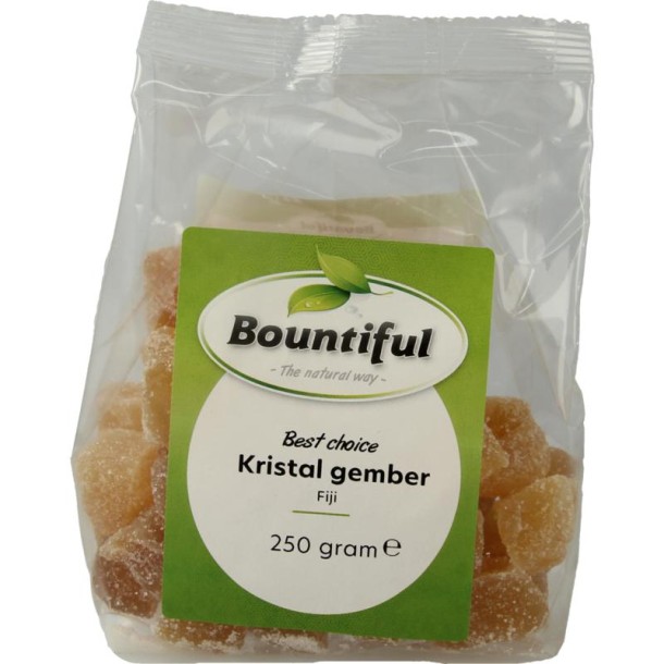 Bountiful Kristal gember (250 Gram)