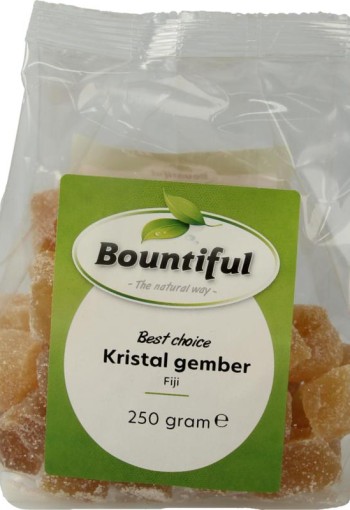 Bountiful Kristal gember (250 Gram)