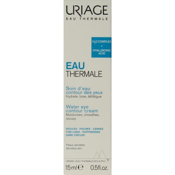 Uriage Mineraal water verzorgende oogcontour (15 Milliliter)