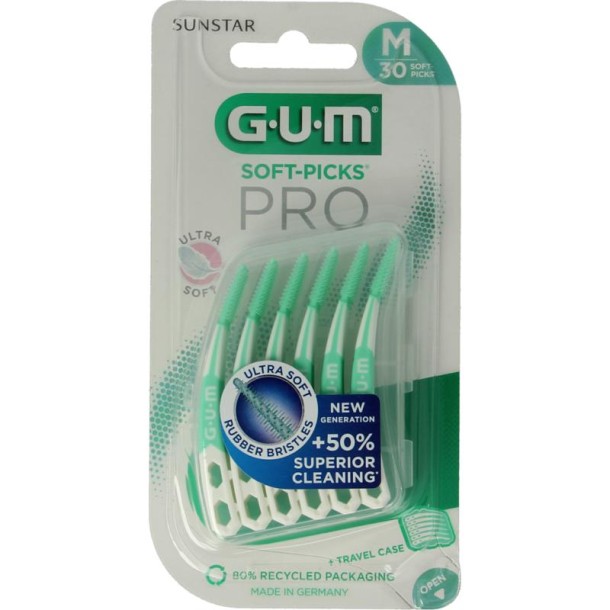 GUM Soft picks advanced pro medium (30 Stuks)