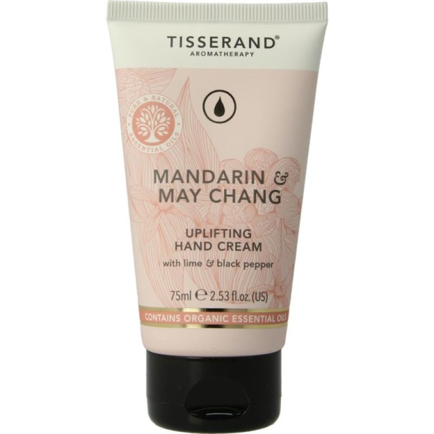 Tisserand Handcreme mandarijn & may chang (75 Milliliter)