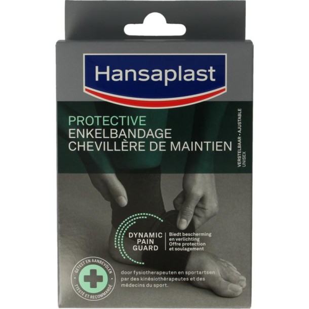 Hansaplast Sport enkelbandage verstelbaar (1 Stuks)