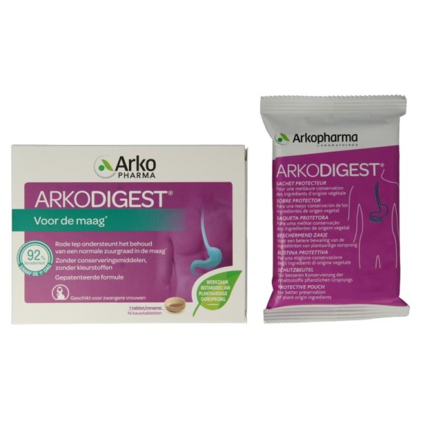 Arkocaps Arkodigest (16 Kauwtabletten)