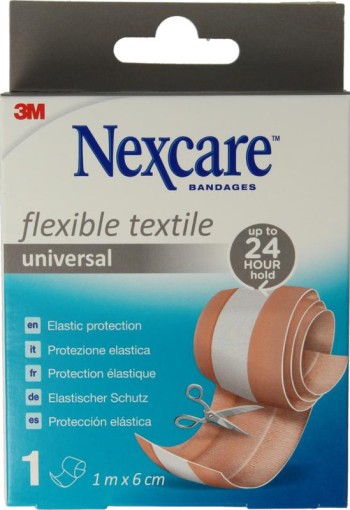Nexcare Textile flexible 1mx6cm (1 Stuks)