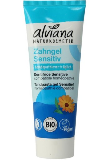 Alviana Tandpasta gel sensitief (75 Milliliter)