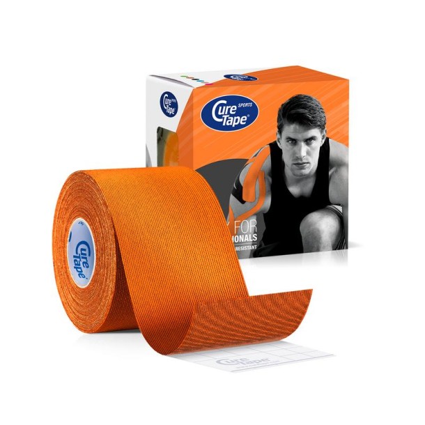 Curetape Sports oranje 5m x 5cm (1 Stuks)