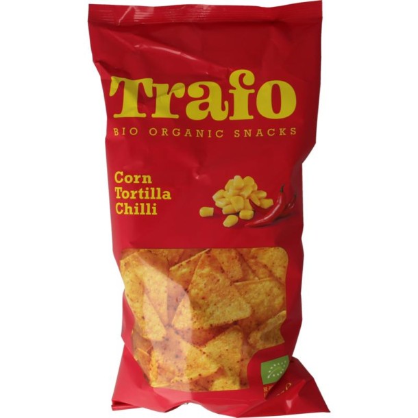 Trafo Tortilla chips chili bio (200 Gram)