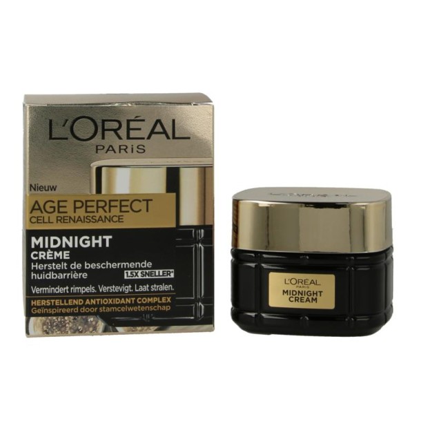 Loreal Age perfect nachtcreme cell renaissance (50 Milliliter)