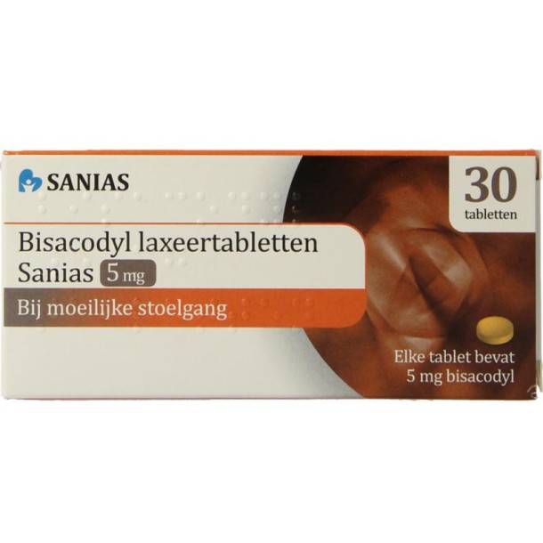 Sanias Bisacodyl 5mg (30 Tabletten)