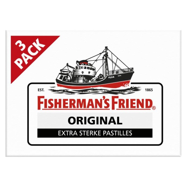 Fishermansfriend Original 3-pack (25 Gram)