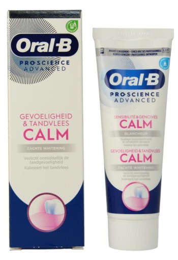 Oral B Pro-Science advanced calm whitening tandpasta (75 Milliliter)