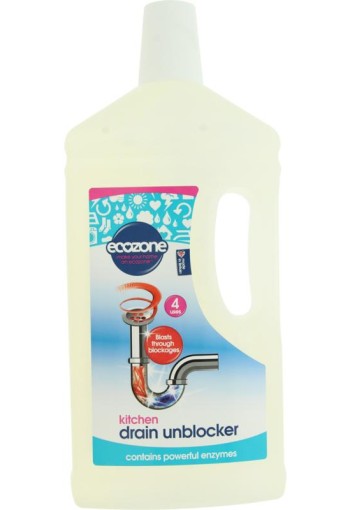 Ecozone Afvoer ontstopper vloeibaar (1 Liter)