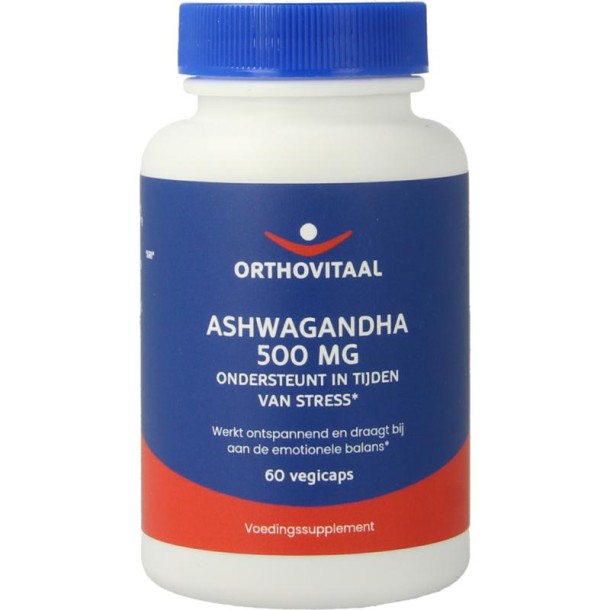 Orthovitaal Ashwagandha 500mg (60 Vegetarische capsules)