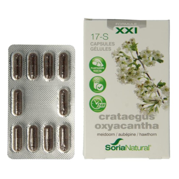 Soria Natural Crateagus oxyacantha 17-S (30 Capsules)