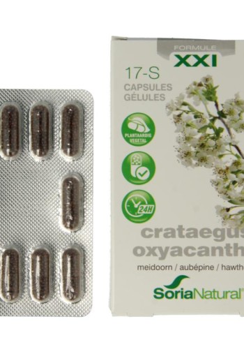 Soria Natural Crateagus oxyacantha 17-S (30 Capsules)