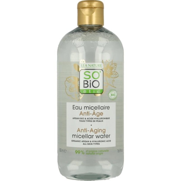 So Bio Etic Argan anti-aging micellar water (500 Milliliter)