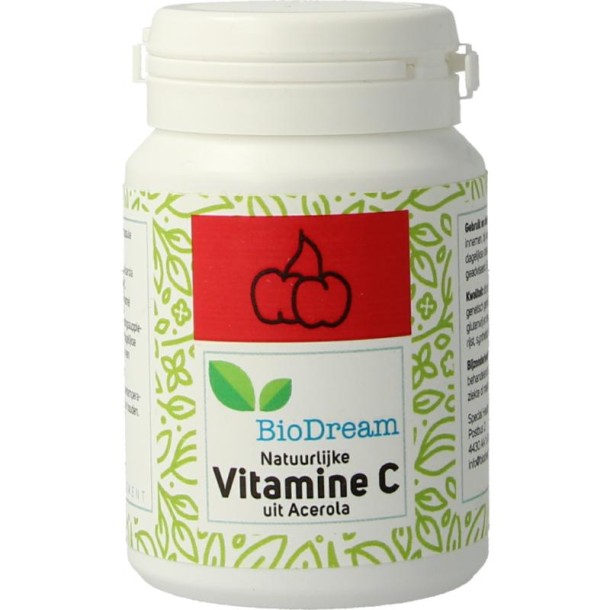 Biodream Vitamine C uit acerola (60 Capsules)