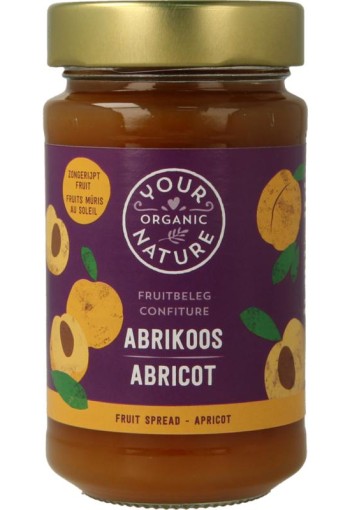 Your Organic Nat Fruit beleg abrikoos bio (250 Gram)
