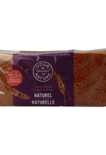 Your Organic Nat Ontbijtkoek naturel bio (400 Gram)