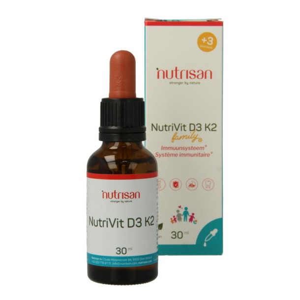 Nutrisan Nutrivit D3-K2 (30 Milliliter)