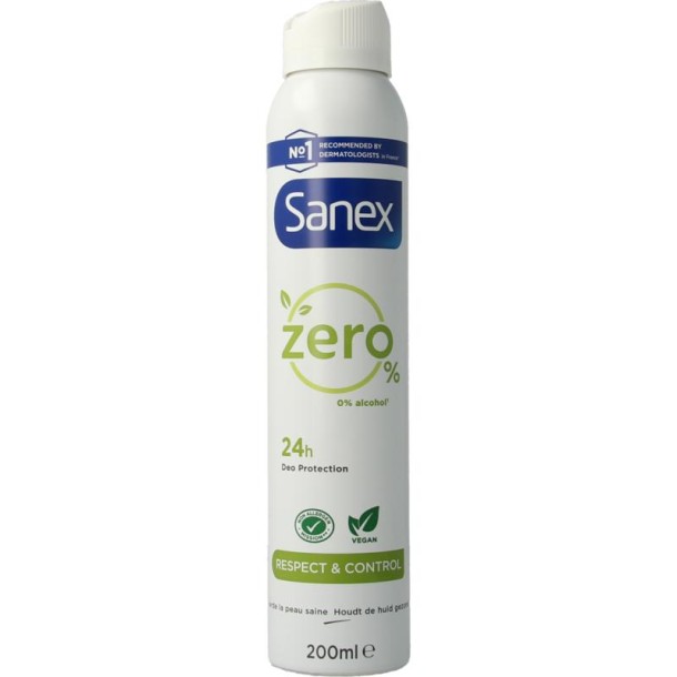 Sanex Deodorant spray zero% respect & control 200 ml