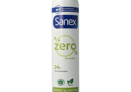 Sanex Deodorant spray zero% respect & control 200 ml