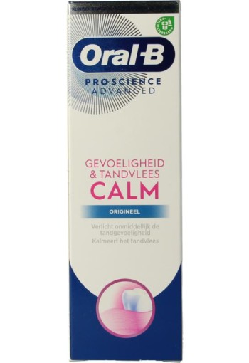 Oral B Pro-Science advanced calming original tandpasta (75 Milliliter)