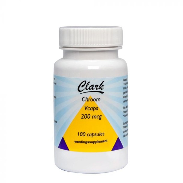 Clark Chroom 200mcg (100 Vegetarische capsules)