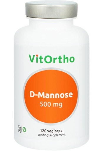 Vitortho D Mannose 500mg (120 Capsules)