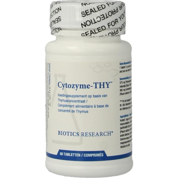 Biotics Cytozyme-THY thymusconcentraat (60 Tabletten)