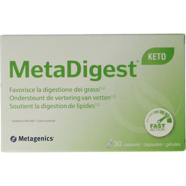 Metagenics Metadigest keto (30 Capsules)