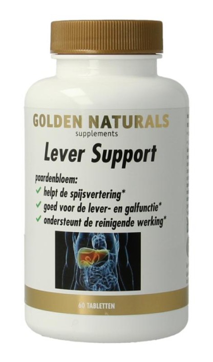 Golden Naturals Lever support (60 Tabletten)