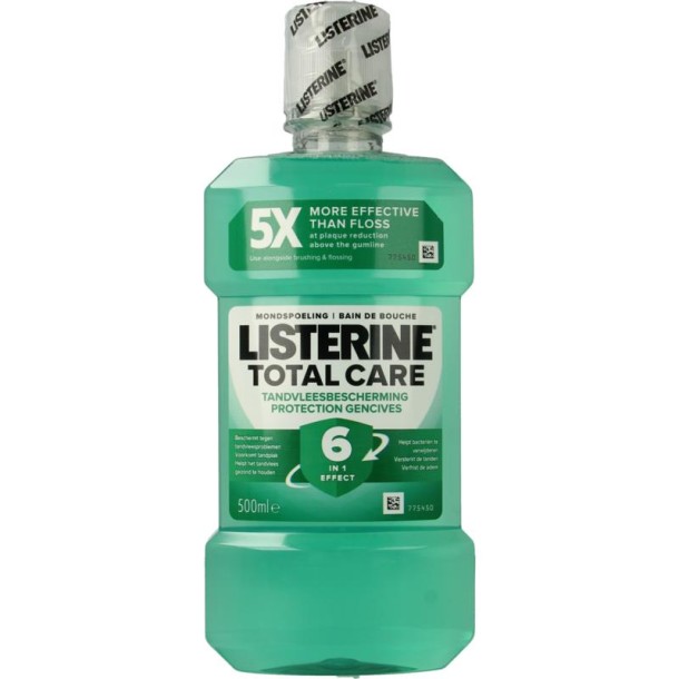 Listerine Mondwater total care tandvleesbescherming 500 Milliliter