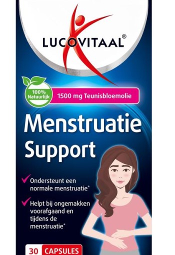 Lucovitaal Menstruatie support (30 Capsules)