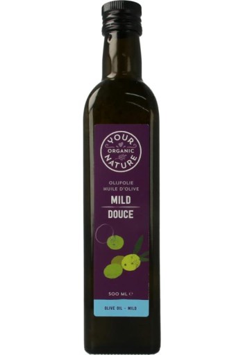 Your Organic Nat Olijfolie mild bio (500 Milliliter)