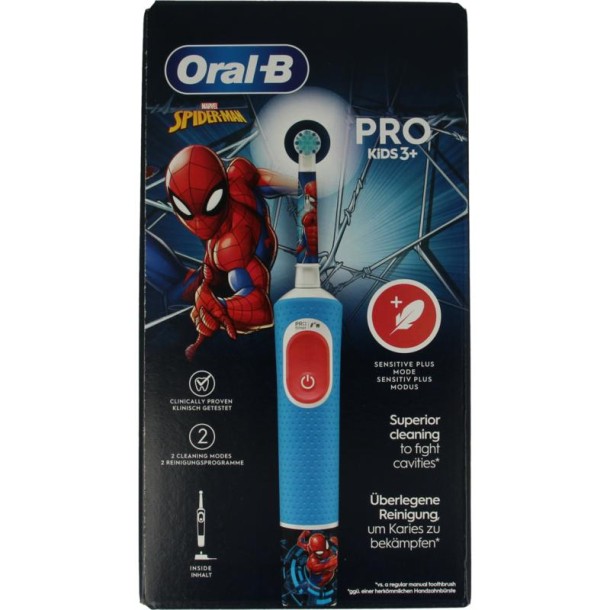Oral B Vitality pro kid spiderman (1 Stuks)