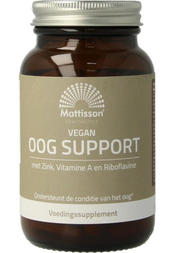 Mattisson Vegan oog support (60 Tabletten)