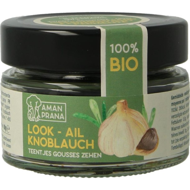 Amanprana Zwarte knoflook teentje (60 Gram)