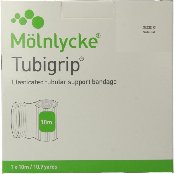 Tubigrip Elastisch buisverband C 10m x 6.75cm wit 1443 (1 Stuks)